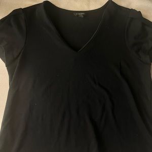 Banana republic women's black v-neck